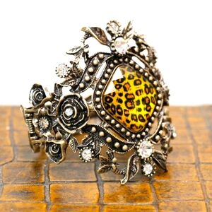 Cheetah Statement Bracelet